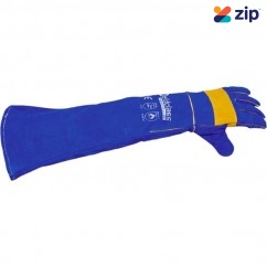 Weldclass 8-WGP02 - Promax Platinum Blue XC 680mm Left Hand Kevlar Sewn Welding Gloves Gloves